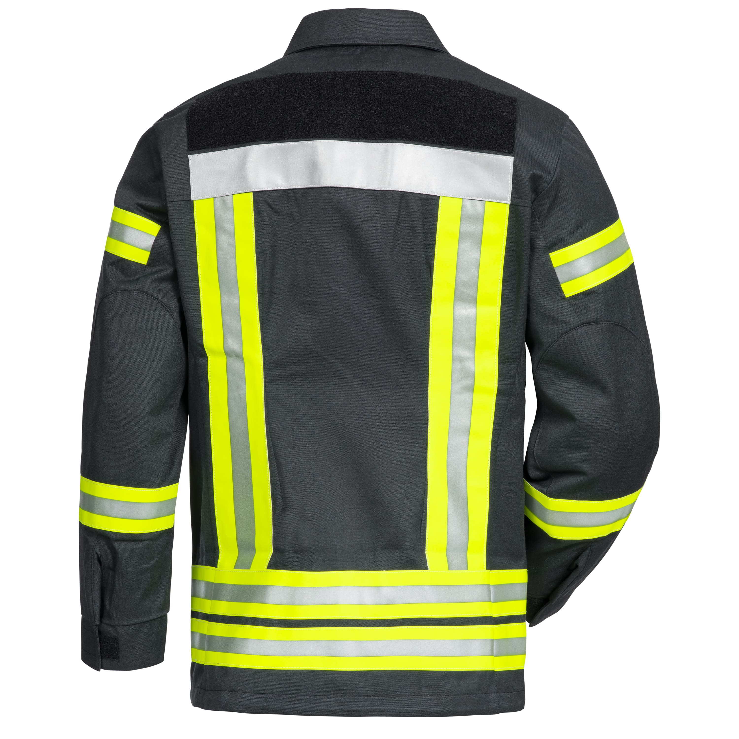 Jacke Feuerwehr HB-Technical Rescue lite Unisex Dunkelblau Rückansicht