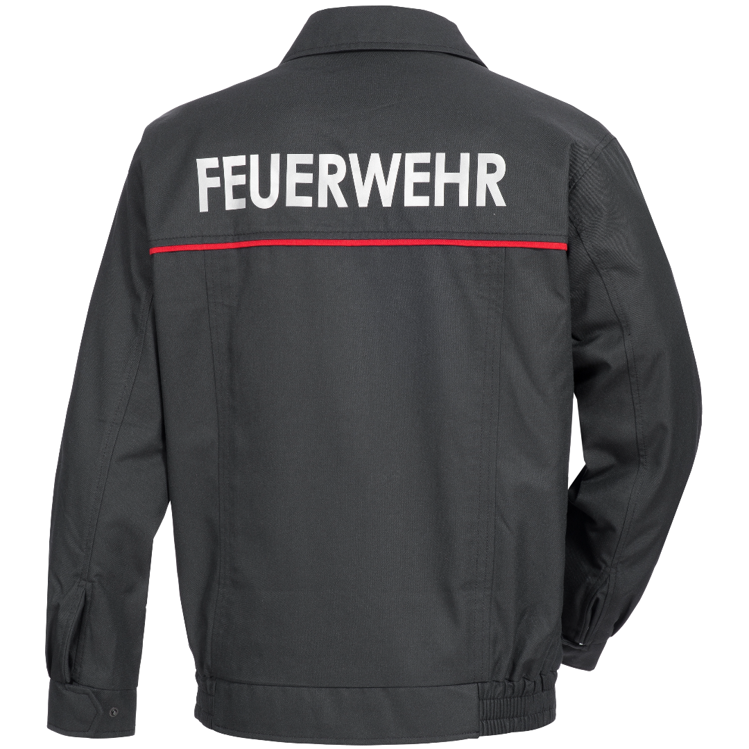 Herrenblouson Feuerwehr Baden-Württemberg Rückansicht