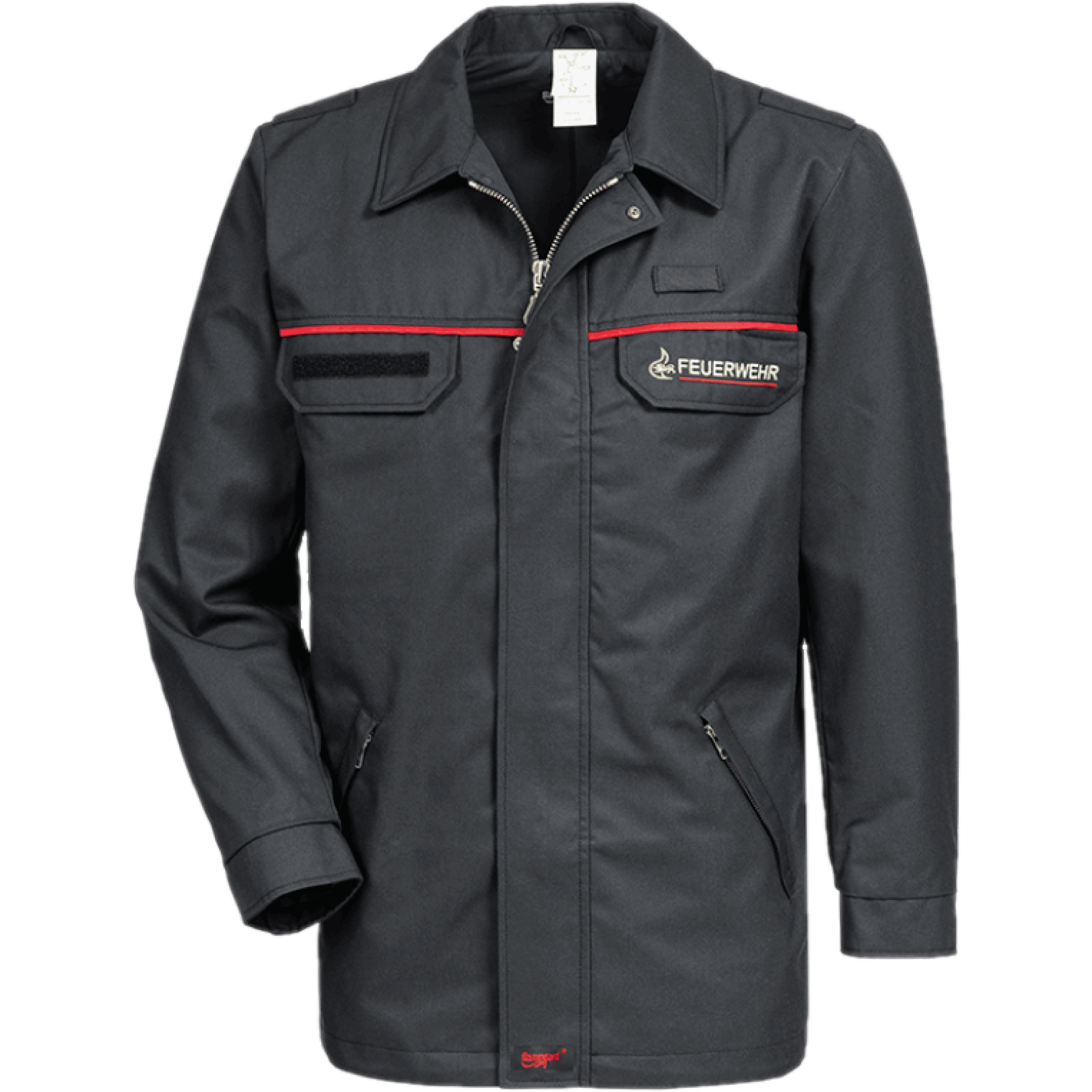 Herrenjacke Feuerwehr Baden-Württemberg Frontansicht