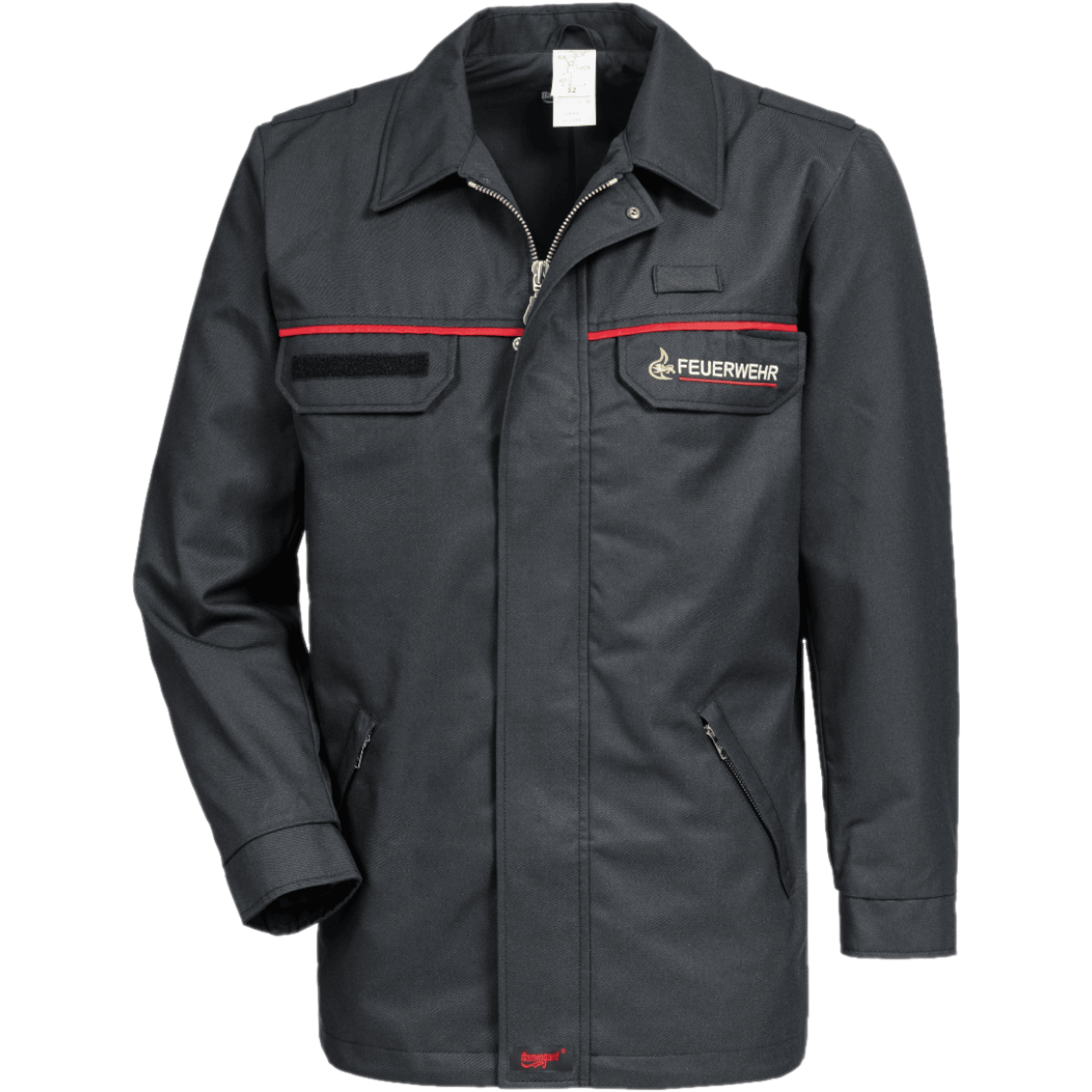 Feuerwehrjacke Baden-Württemberg Herren Frontansicht