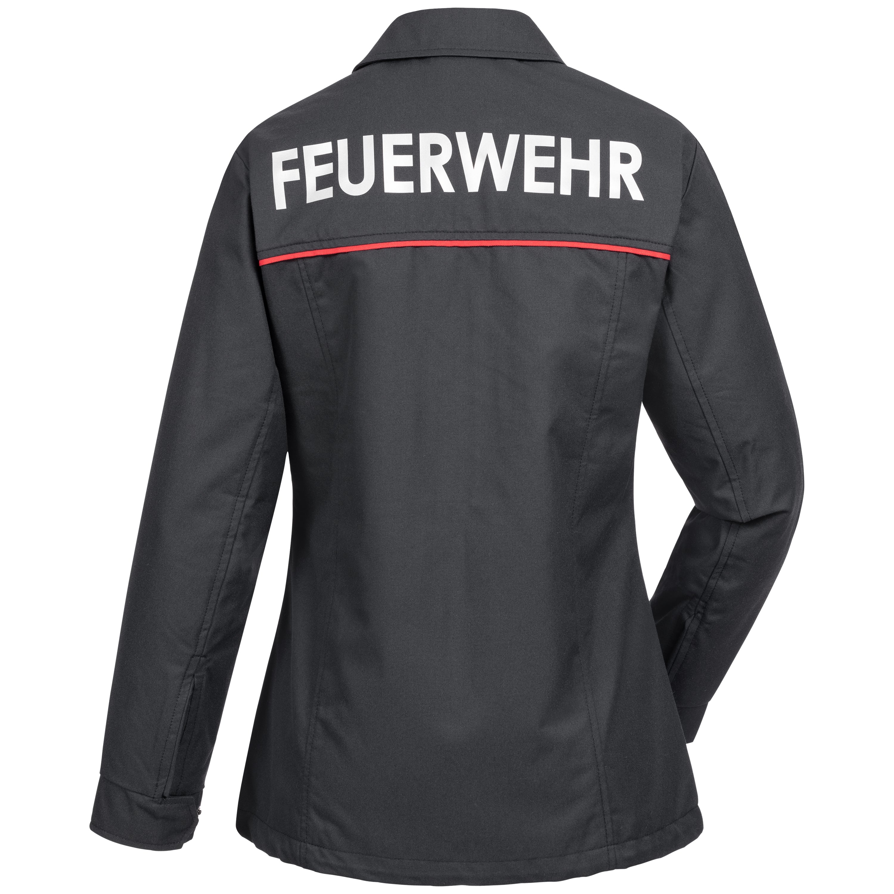 Damenjacke Feuerwehr Saarland Rückansicht