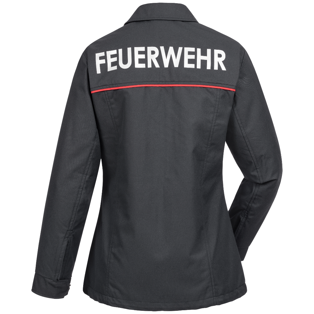 Damenjacke Feuerwehr Baden-Württemberg Rückansicht