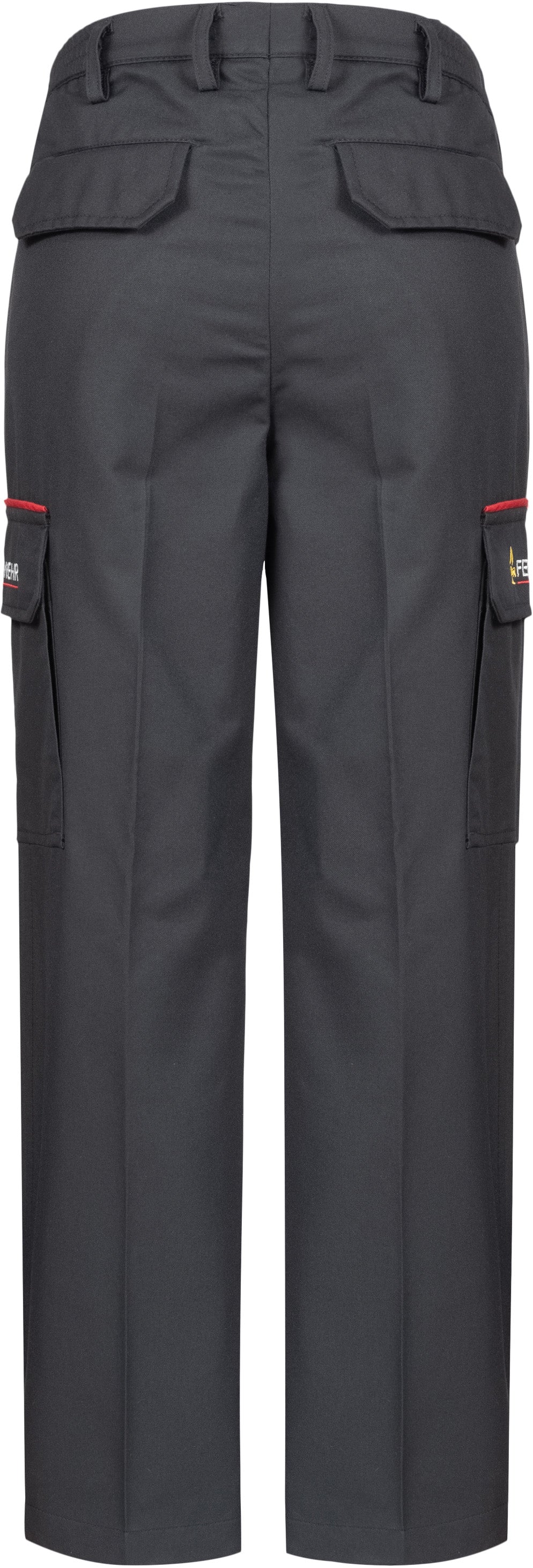 Damenhose Feuerwehr Baden-Württemberg Rückansicht