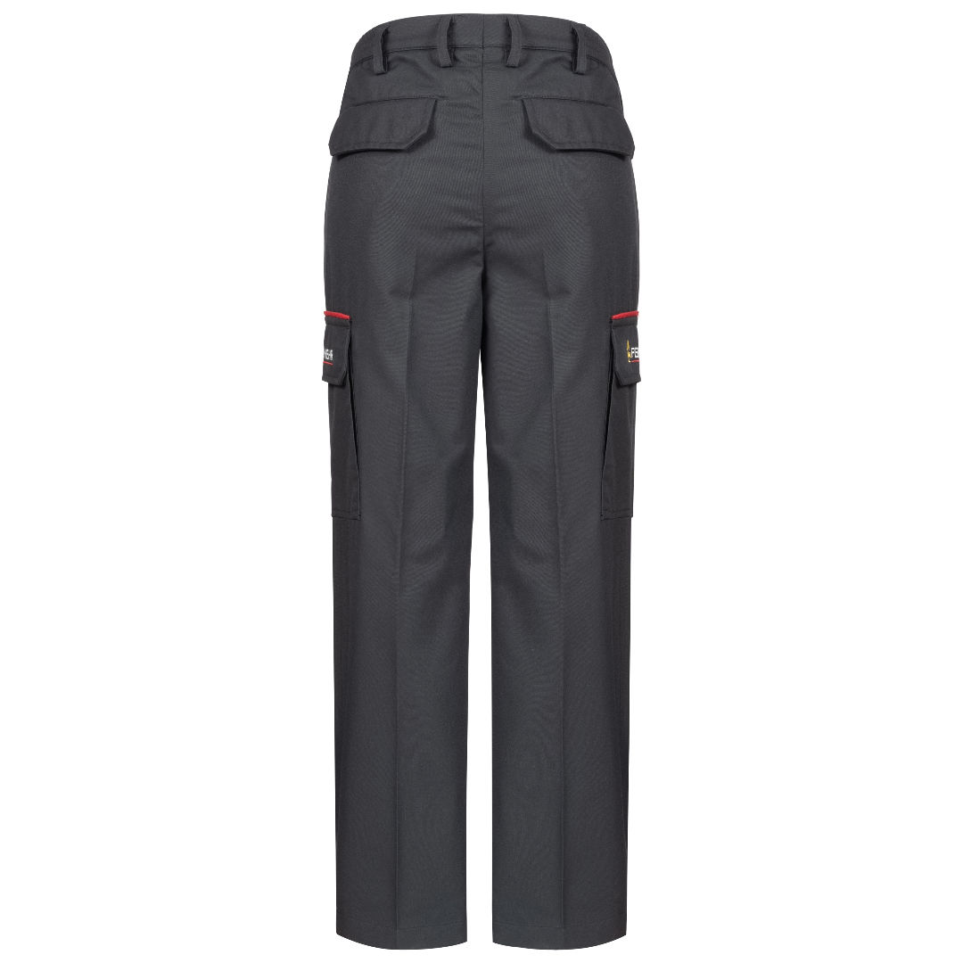Damenhose Feuerwehr Baden-Württemberg Rückansicht