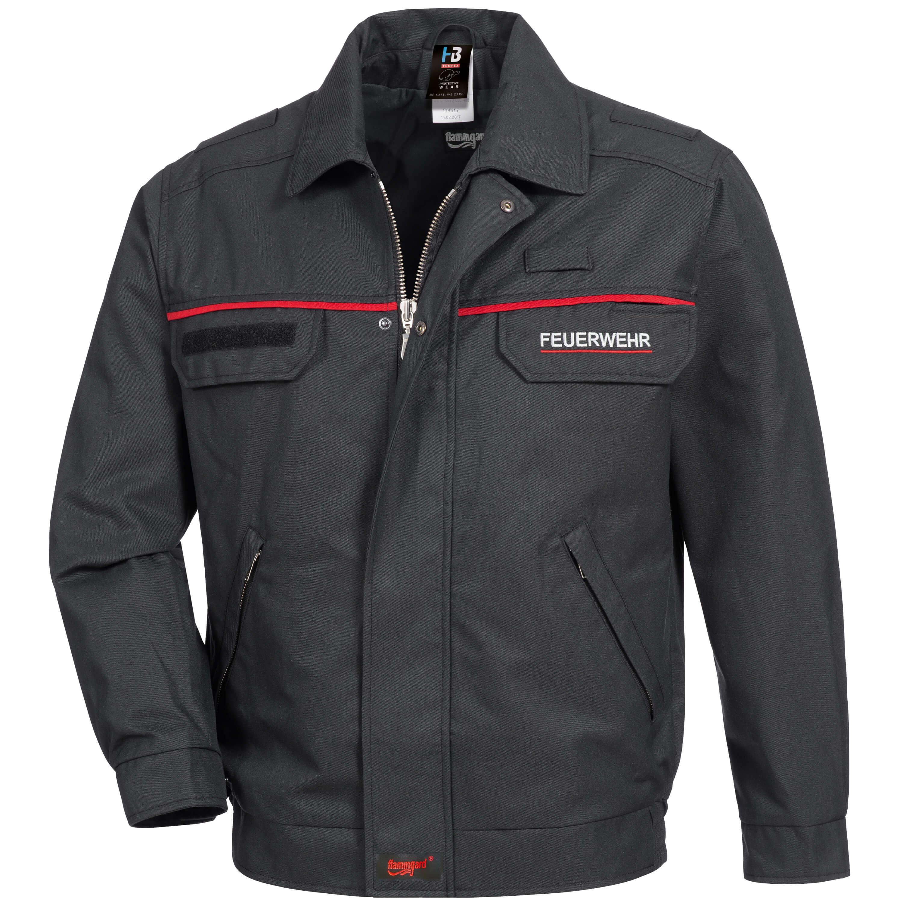 Herrenblouson Feuerwehr SAARLAND Frontansicht