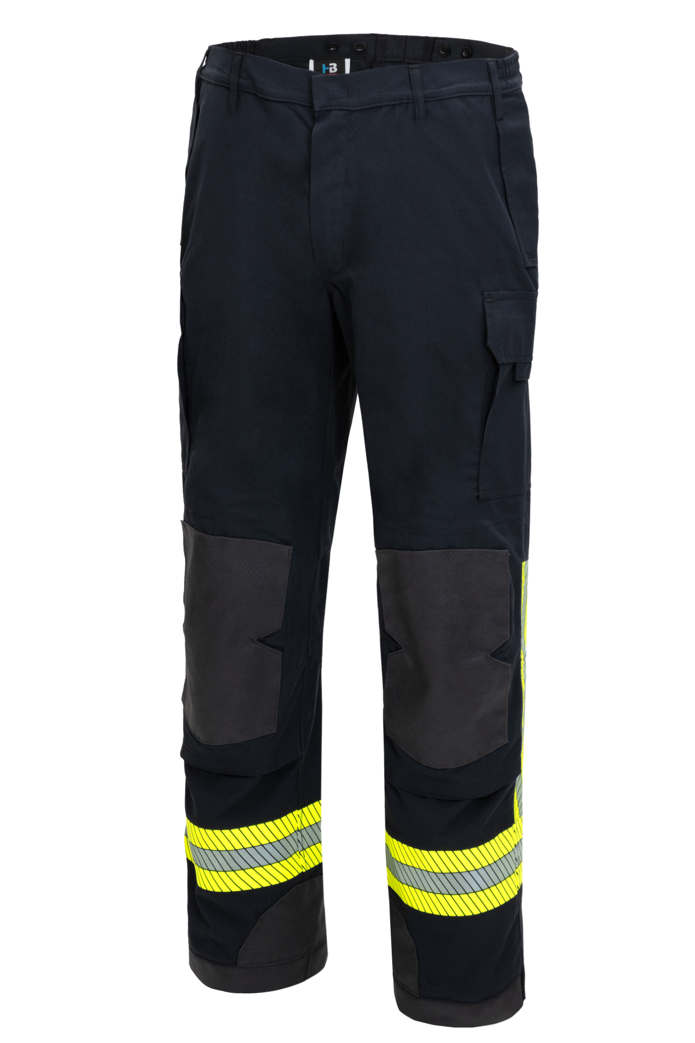 Hose Feuerwehr Wildfire 2.0 Unisex Schwarz Frontansicht