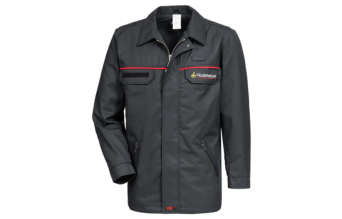 Herrenjacke Feuerwehr Baden-Württemberg Frontansicht