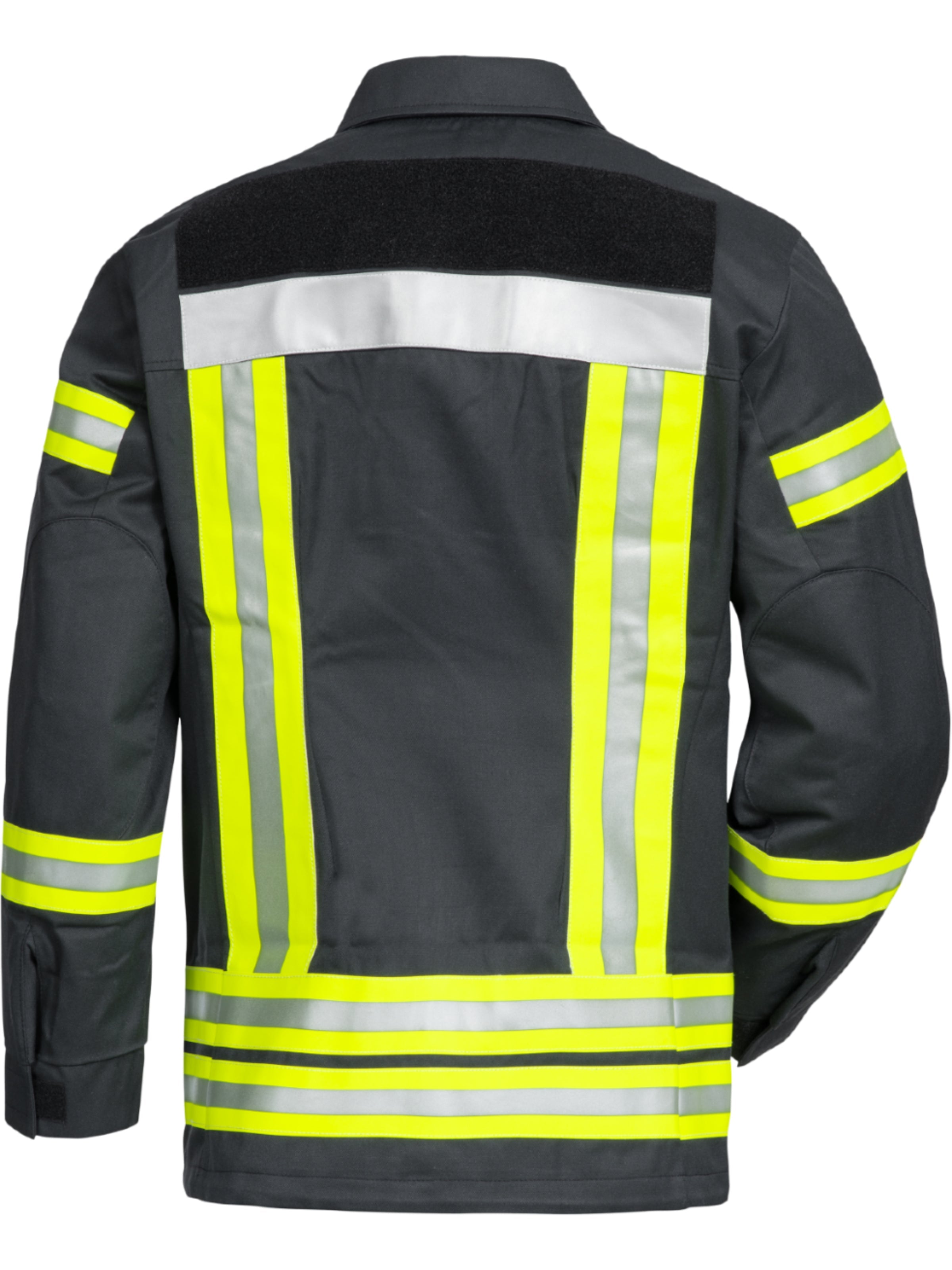 Jacke Feuerwehr HB-Technical Rescue lite Unisex Dunkelblau Rückansicht