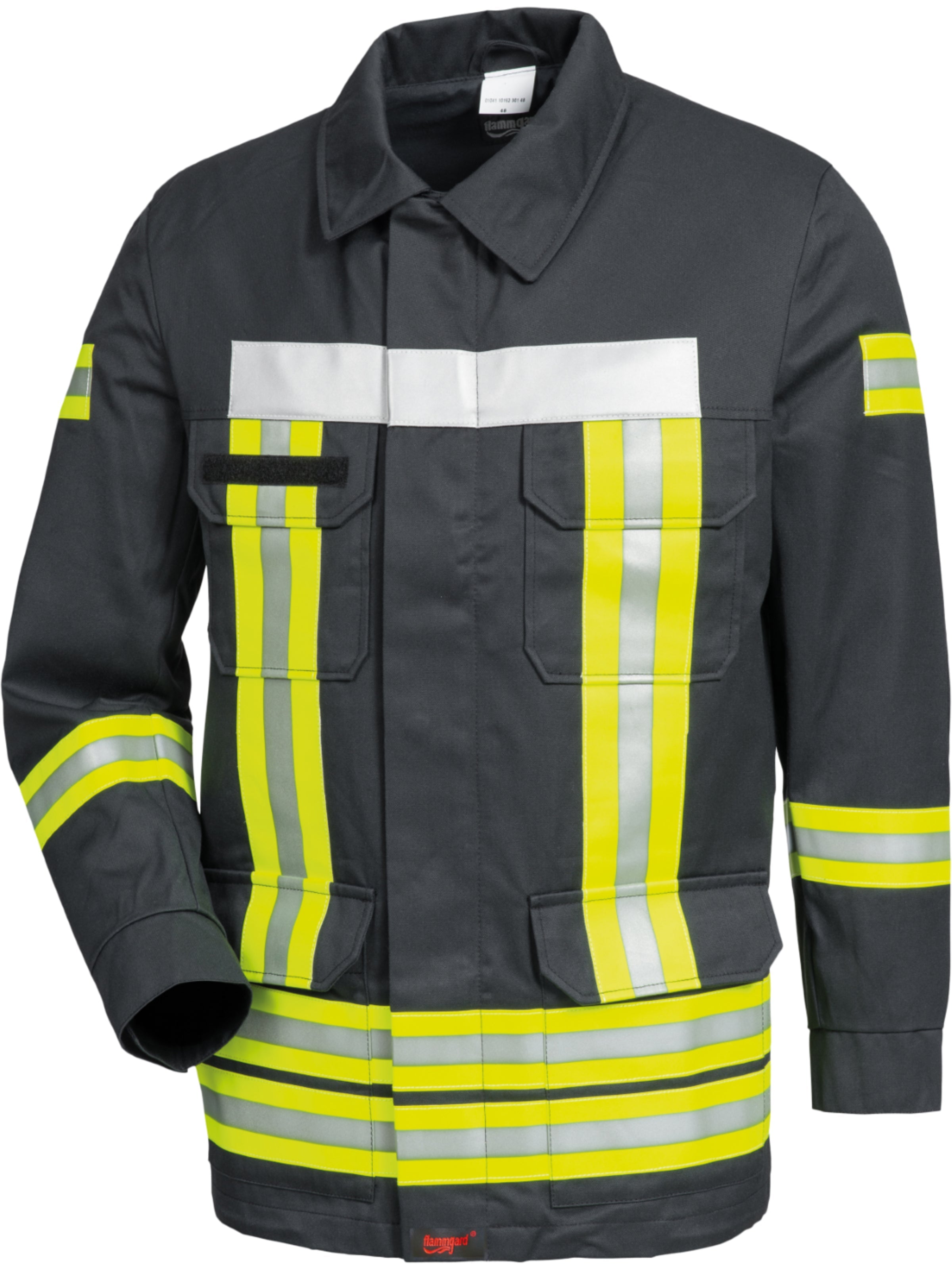 Jacke Feuerwehr HB-Technical Rescue lite Unisex Dunkelblau Frontansicht