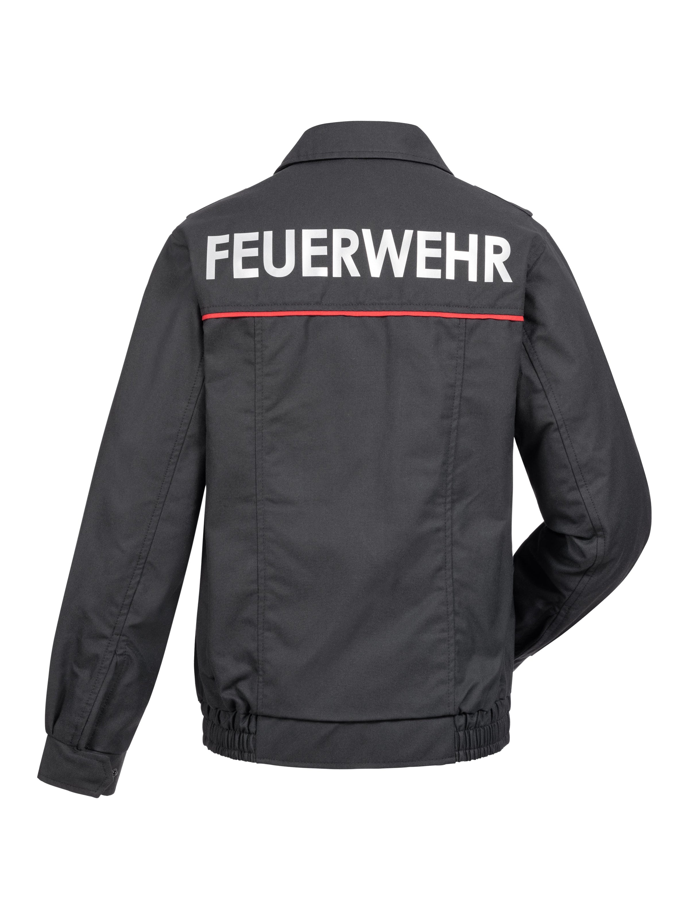 Damenblouson Feuerwehr Saarland Rückansicht