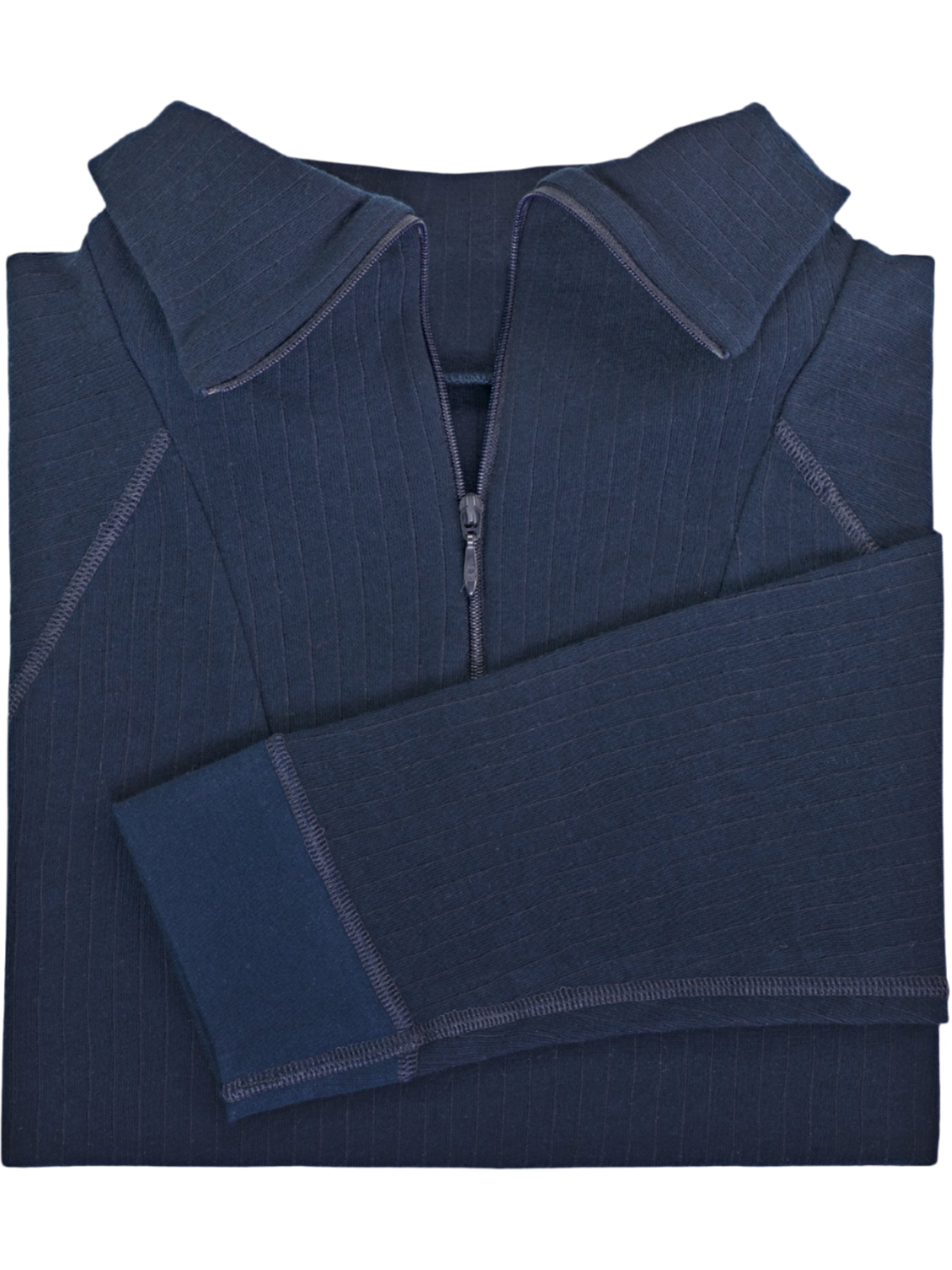 Langarm Unterhemd Troyer Kälteschutz TEMPEX® THERMO Unisex Dunkelblau