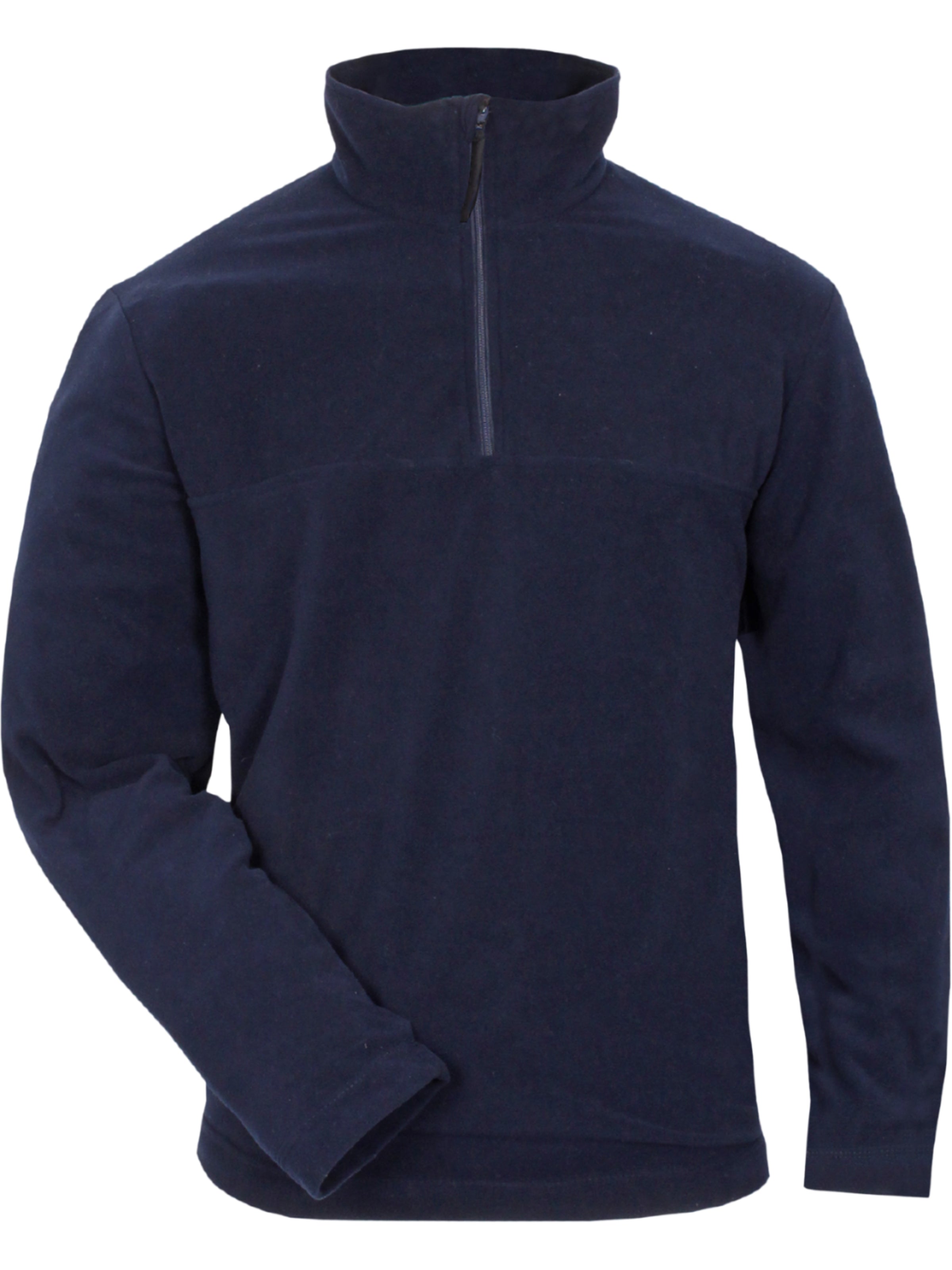 Fleeceshirt Kälteschutz TEMPEX® THERMO Unisex Dunkelblau Frontansicht