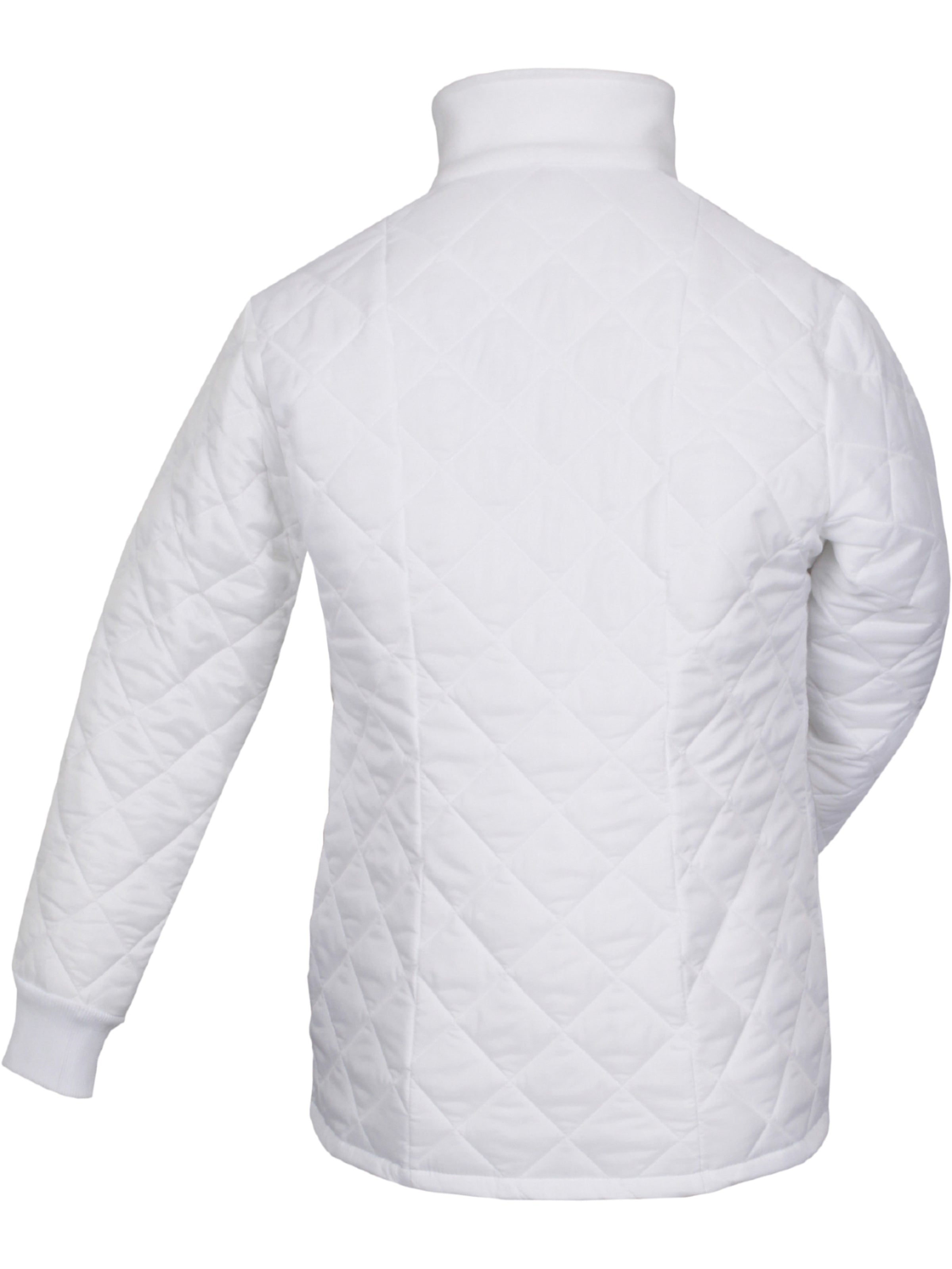 Damenjacke Kälteschutz TEMPEX® THERMO HYGIENE weiß Rückansicht