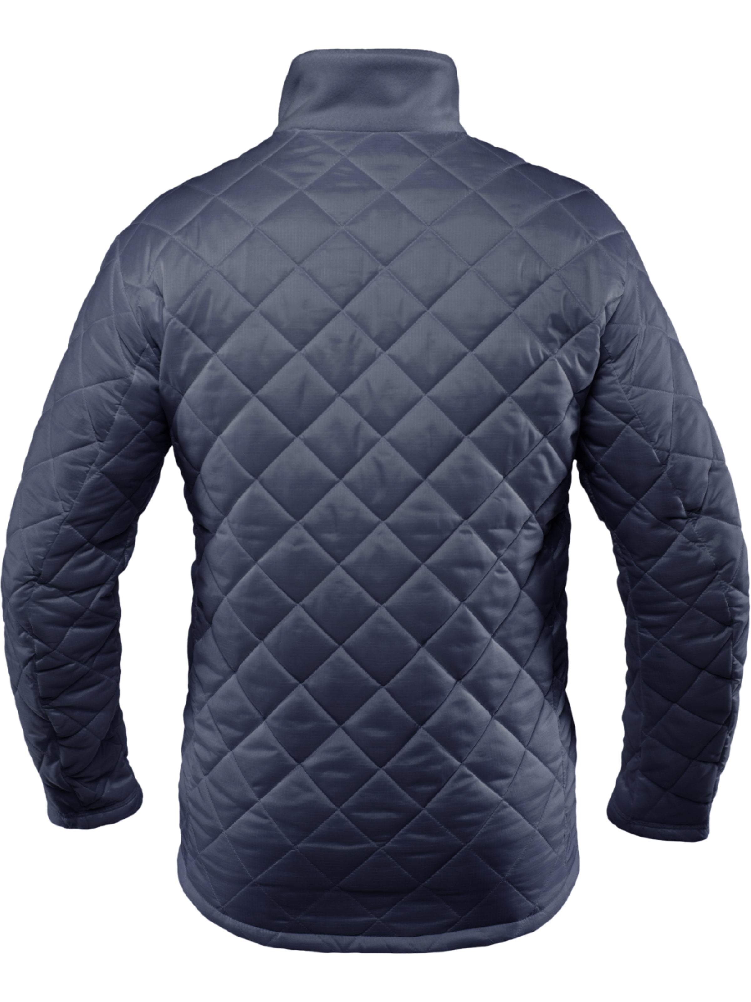 Herrenjacke Ergoplus Kälteschutz Thermo Dunkelblau Rückansicht