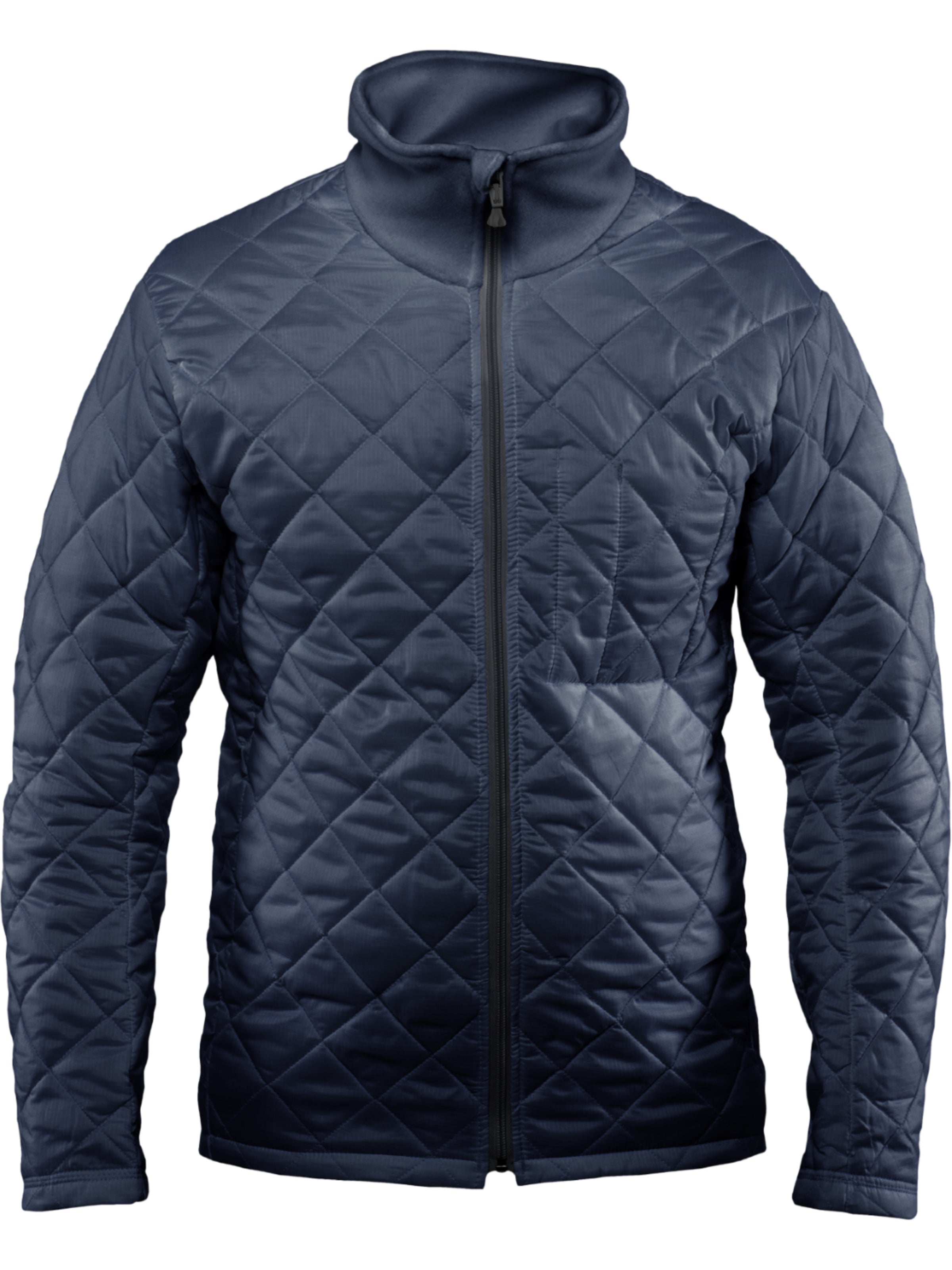 Herrenjacke Ergoplus Kälteschutz Thermo Dunkelblau Frontansicht