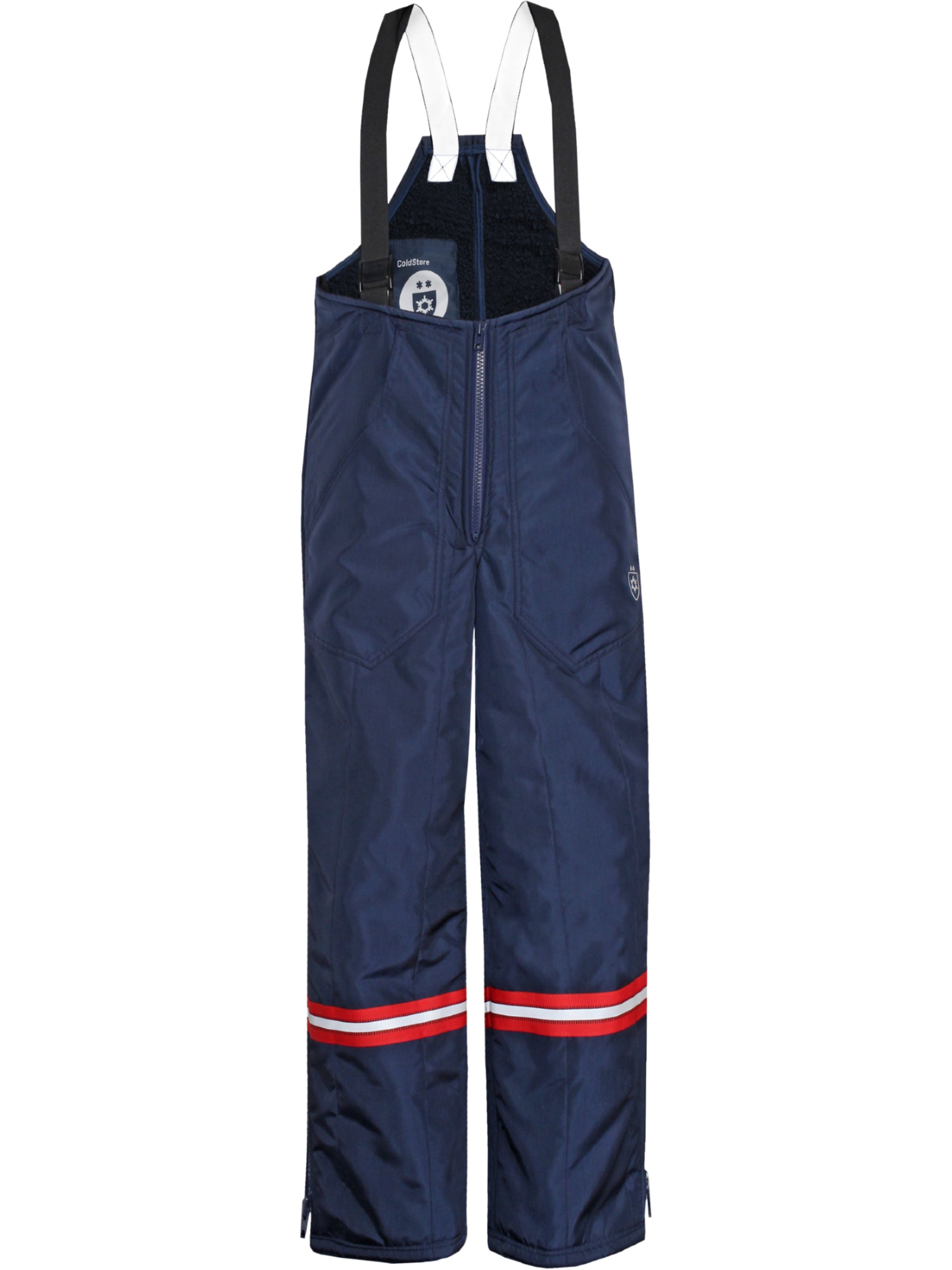 Hose Kommissionierer, Teddy Kälteschutz TEMPEX® CLASSIC Unisex Dunkelblau Frontansicht