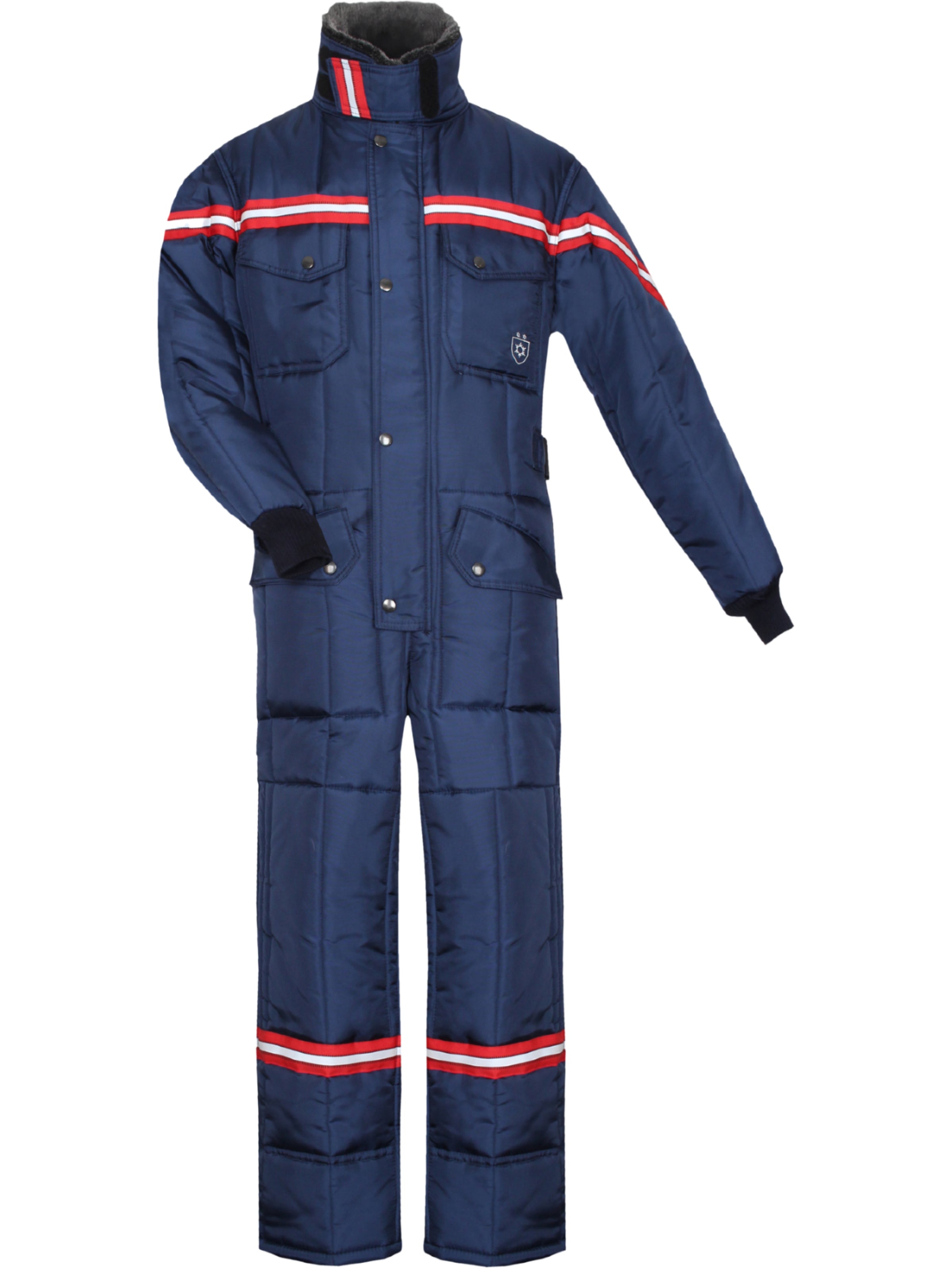 Overall Kommissionierer Kälteschutz TEMPEX® CLASSIC Unisex Dunkelblau Frontansicht