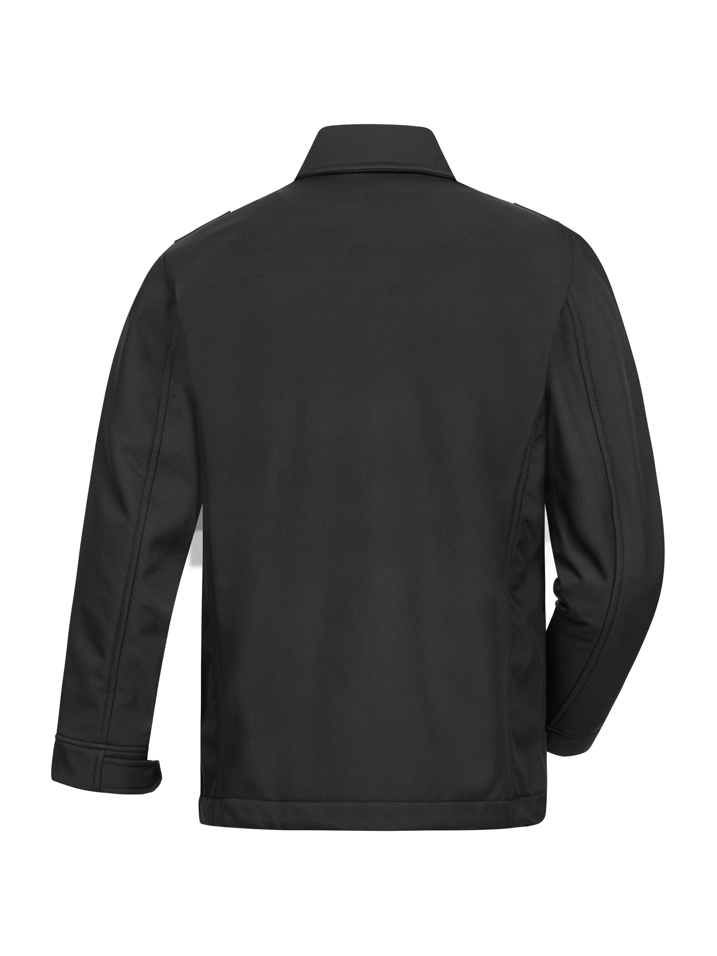 Softshelljacke Feuerwehr Klassik Unisex Rückansicht