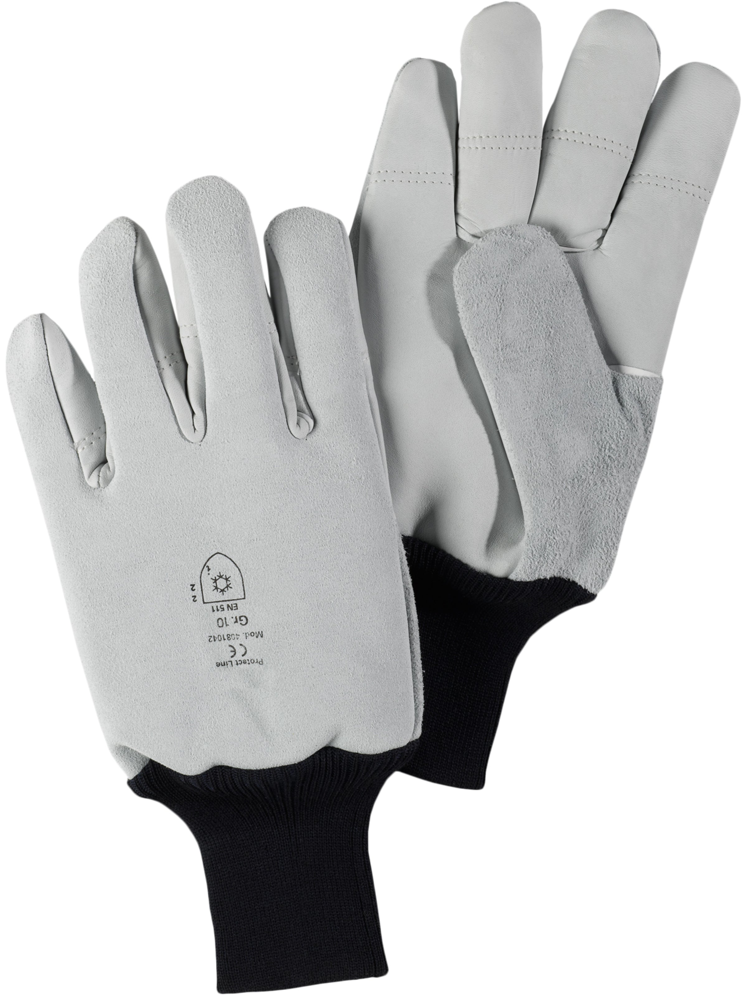 Handschuh 2 2 0 PLUS, KNIT Kälteschutz TEMPEX® THERMO Unisex Hellgrau