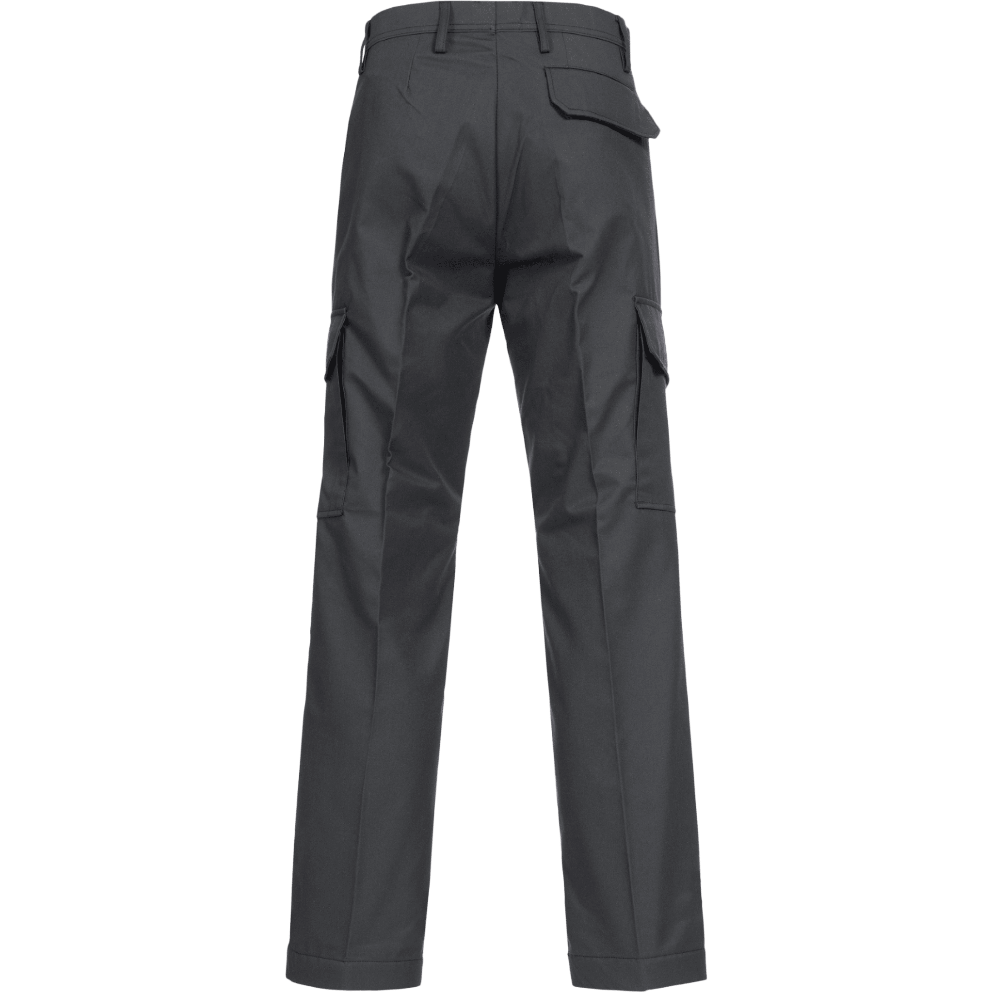 Herrenhose ohne Futter Feuerwehr Klassik Rückansicht