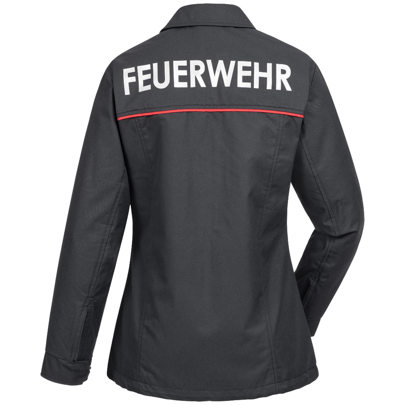 Damenjacke Feuerwehr Baden-Württemberg Rückansicht