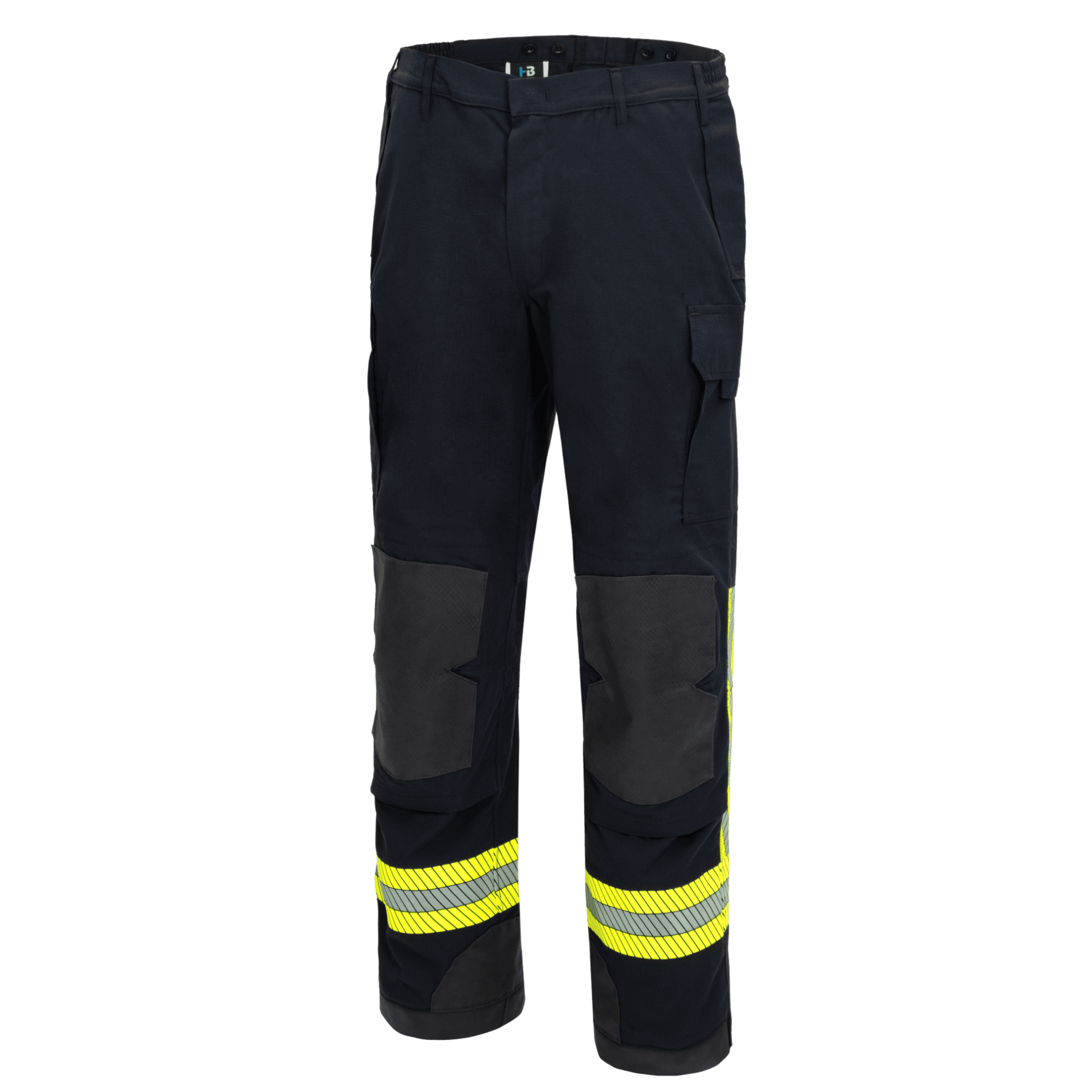 Hose Feuerwehr Wildfire 2.0 Unisex Schwarz Frontansicht