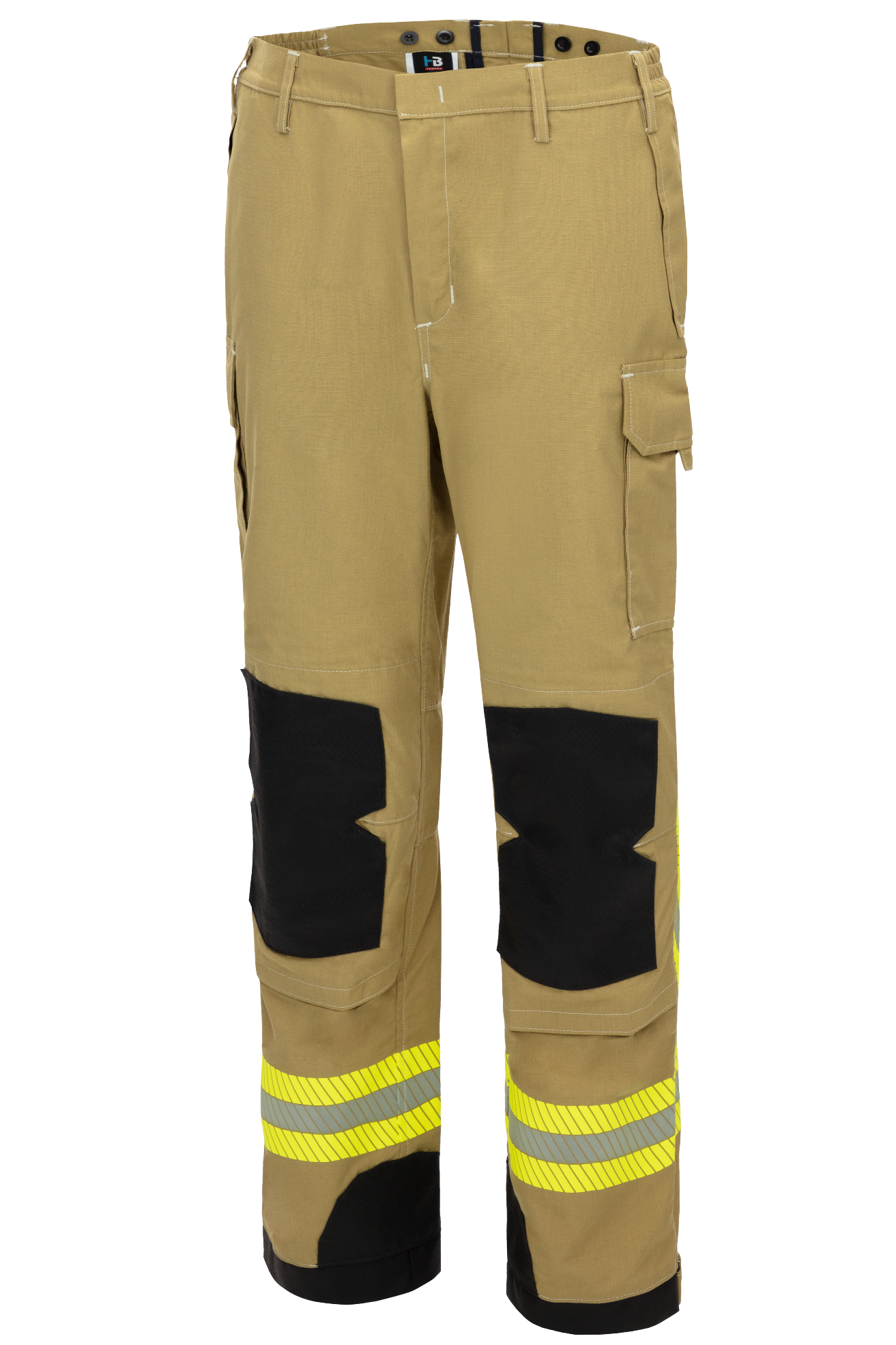 Hose Feuerwehr Wildfire 2.0 Unisex Gold Frontansicht