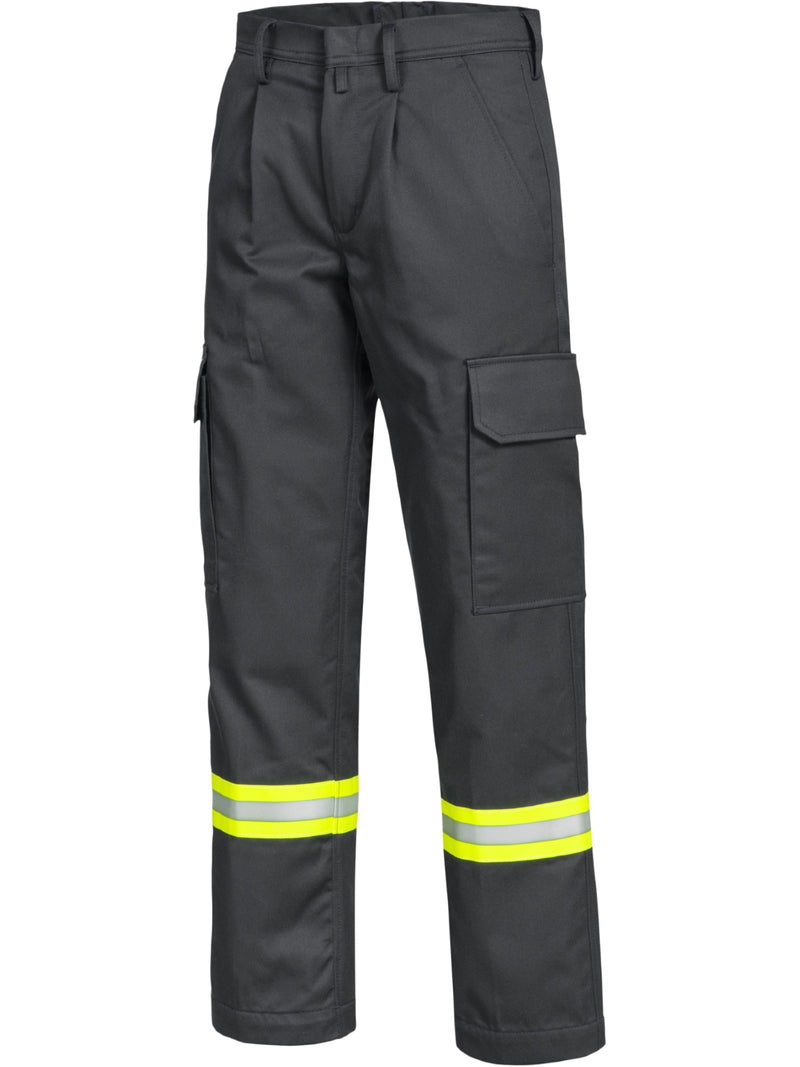 Hose, Dunkelblau, Gelb, Rexlexstreifen, Floureszierend, Feuerwehr, Technische Hilfe