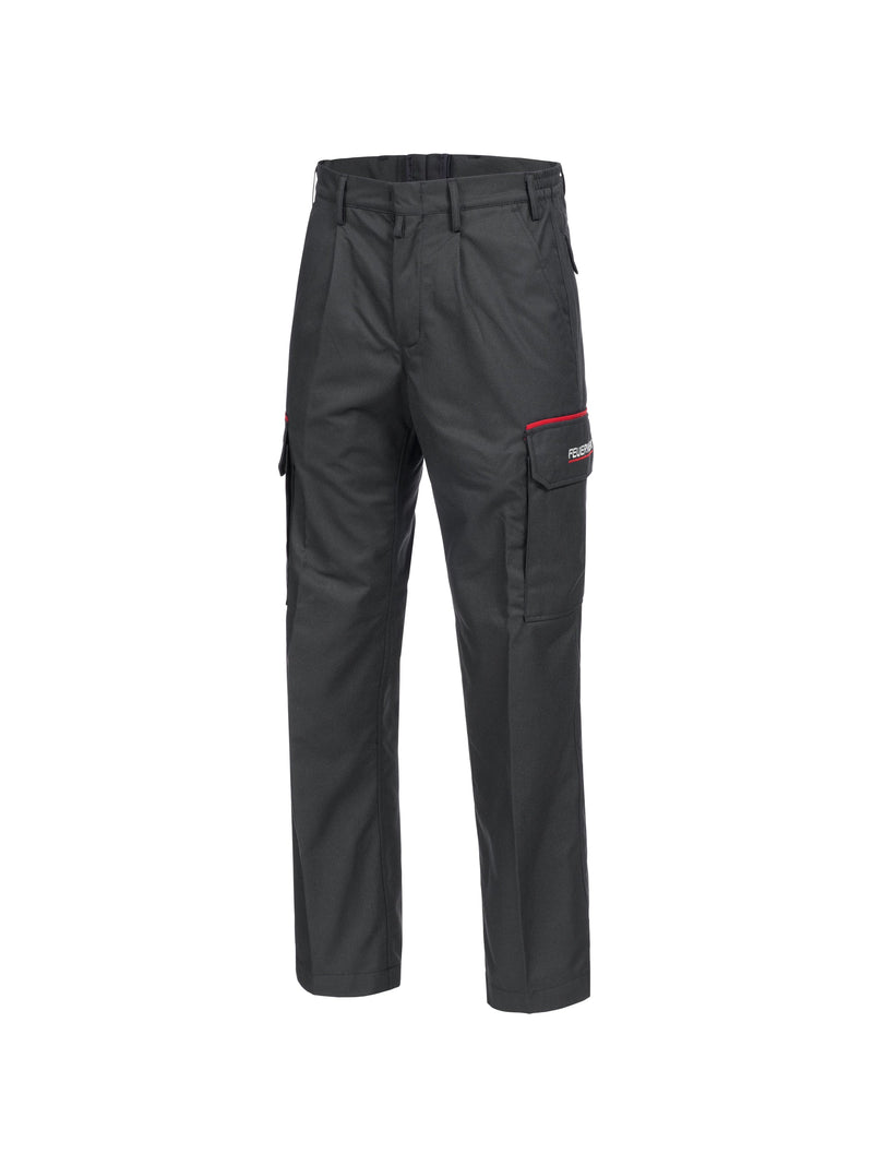 Hose, Schwarzblau/Rot, Feuerwehr, Tagesdienst, Saarland